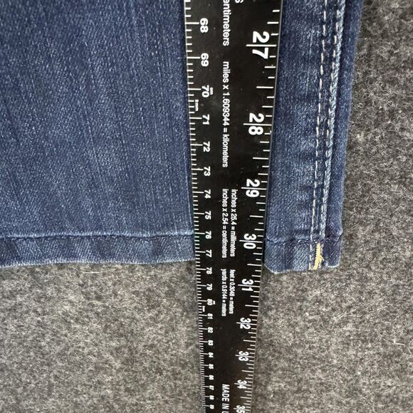 DL1961 Jeans Women's 26 Blue Cindy Petite Slim Boot Switch Stretch Premium Denim - Picture 6 of 13